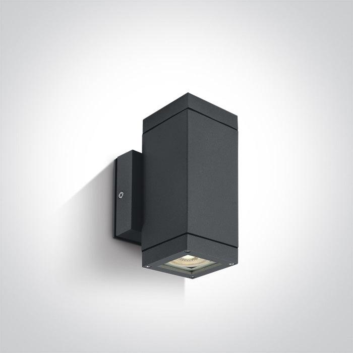 67130A WALL OUTDOOR CYLINDER 2xGU10 35w IP54 - One Light shop