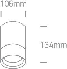 67132C OUTDOOR CYLINDER PAR30 E27 IP54 - One Light shop