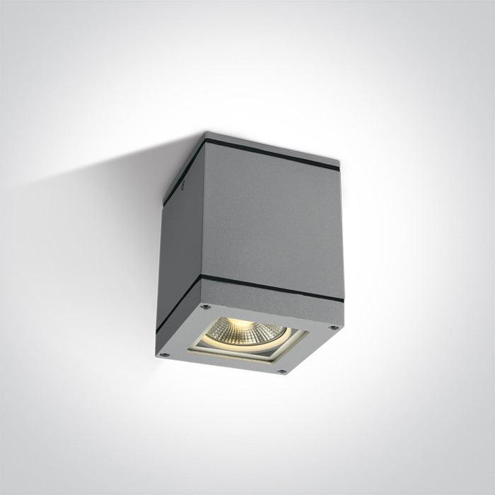 67132D OUTDOOR CUBES SQUARE CEIL PAR30 IP54 - One Light shop