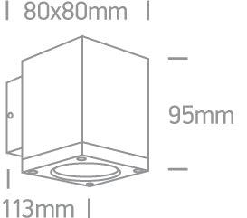 67138F COB LED 6W WW IP54 100-240V - One Light shop