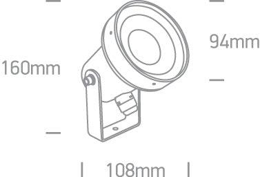 67196BG GARDEN SPOT GU10 35W IP65 - One Light shop