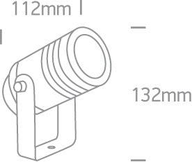 67198G GARDEN SPOT GU10 35W IP65 - One Light shop