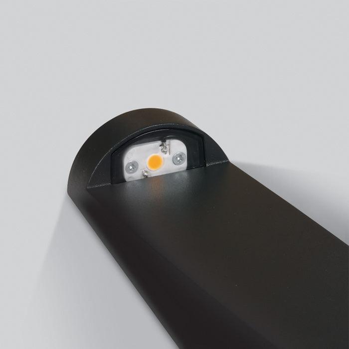 67358/AN/W ANTHRACITE LED BOLLARD 40cm 7w WW IP65 100-240v - One Light shop