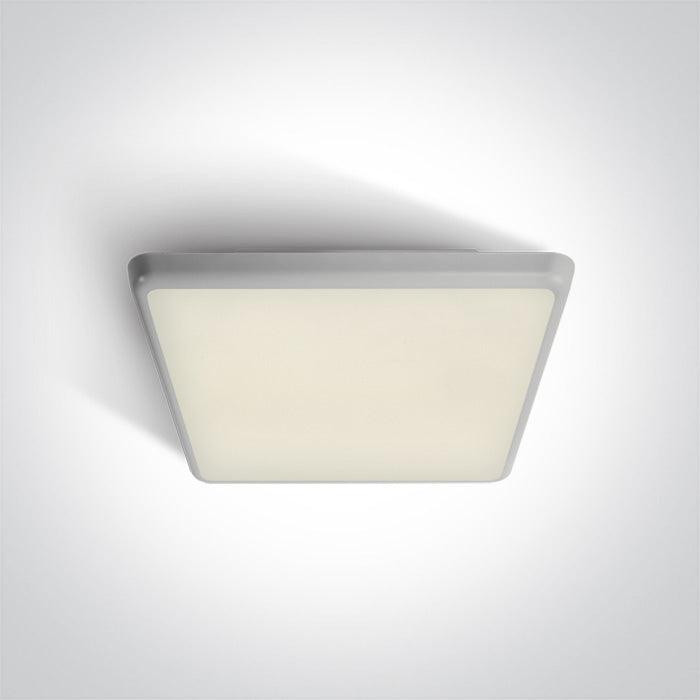 67372/W WHITE LED PLAFO 25W IP54 100-240V - One Light shop