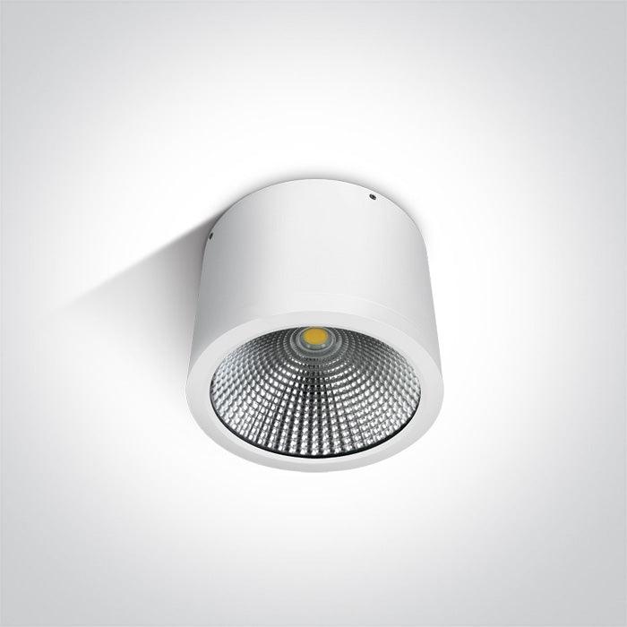 67380A/W/W WHITE COB LED 25W WW IP54 60d 100-240V - One Light shop