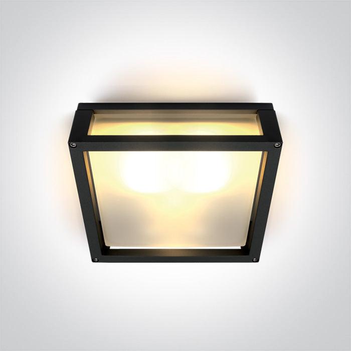 67420B OUTDOOR WALL LIGHT E27 2x12W PLAFO IP54 - One Light shop