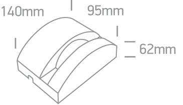 67454 LED 6W WW IP65 100-240V - One Light shop