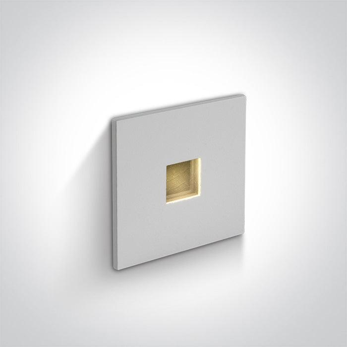 68004A RECESSED 1W WW DARK LIGHT IP54 350mA - One Light shop