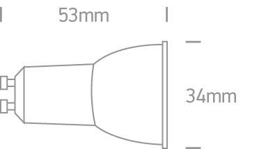 7201G/D LED 2w MR11 GU10 DL - One Light shop