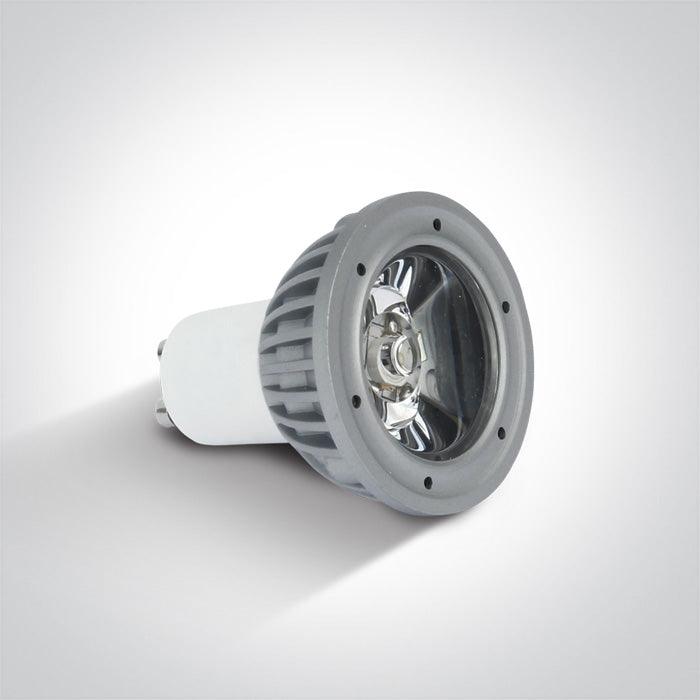 7303G/D/30 LED 3w GU10 DL 30deg - One Light shop