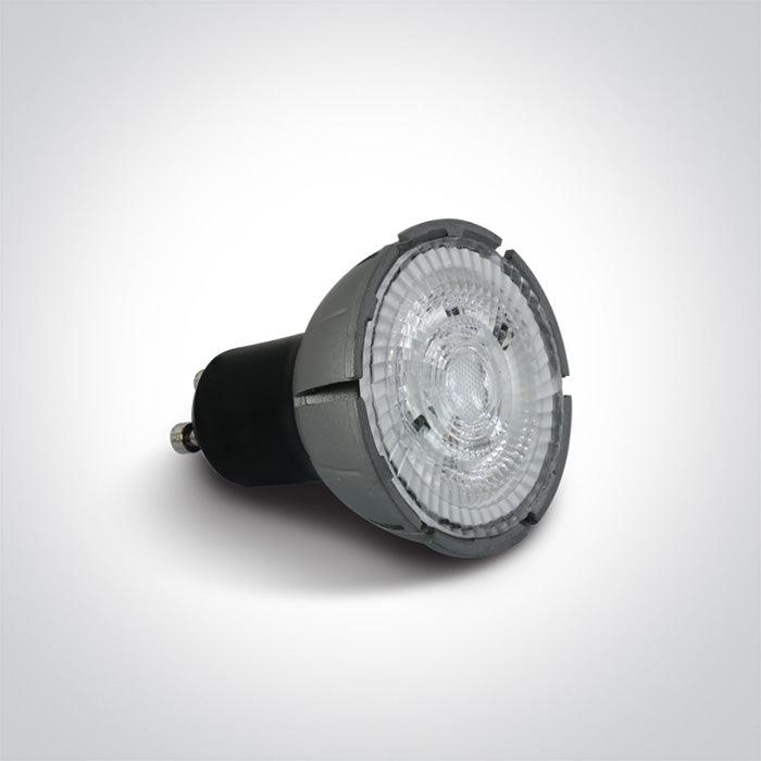 7306GD/C 5LED 7w GU10 CW 24deg 230V DIMMABLE - One Light shop