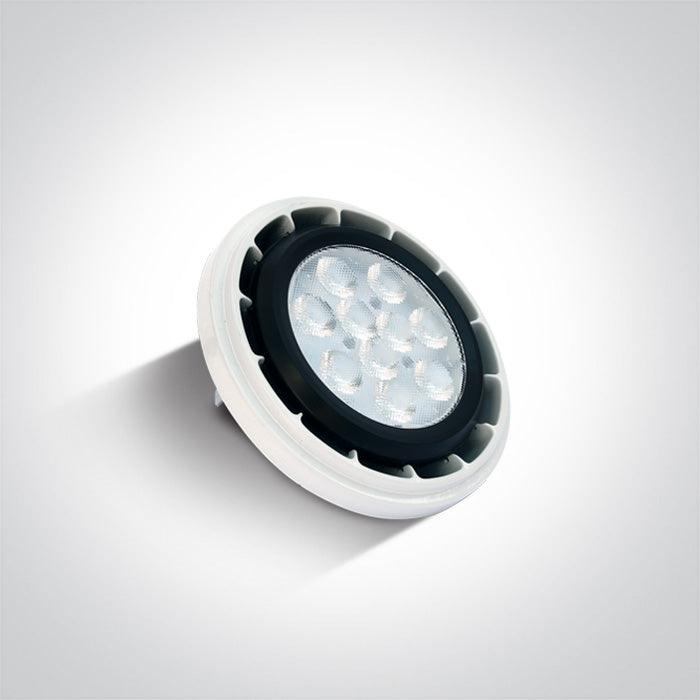 7513A/W LED 13w WW R111 G53 24deg 12v - One Light shop