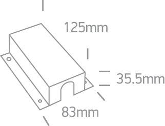 7815B BOX FOR PROFILE 7815 - One Light shop