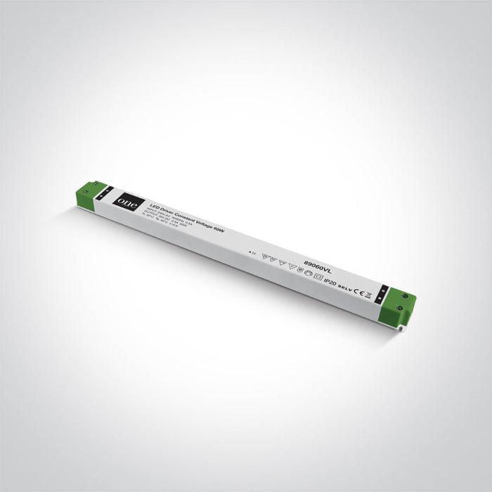 89060VL LED DRIVER 24v 0-60w IP20 INPUT 230v - One Light shop