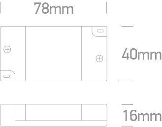 89100L DALI / PUSH TO DIM DIMMER SWITCH 12v/75w - 24v/150W IP20 - One Light shop