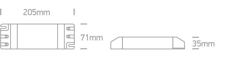 89150V LED DRIVER 24v 0-150w INPUT 230v - One Light shop