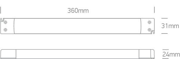 89150VL LED DRIVER 24V 0-150W IP20 230V - One Light shop