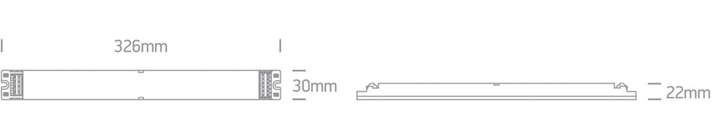 89150VLD PUSH TO DIMM DIMMABLE DRIVER 24v 150w 230V - One Light shop