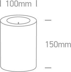 9C004B/F LED FLICKERING CANDLE 2xAA BATTERIES - One Light shop