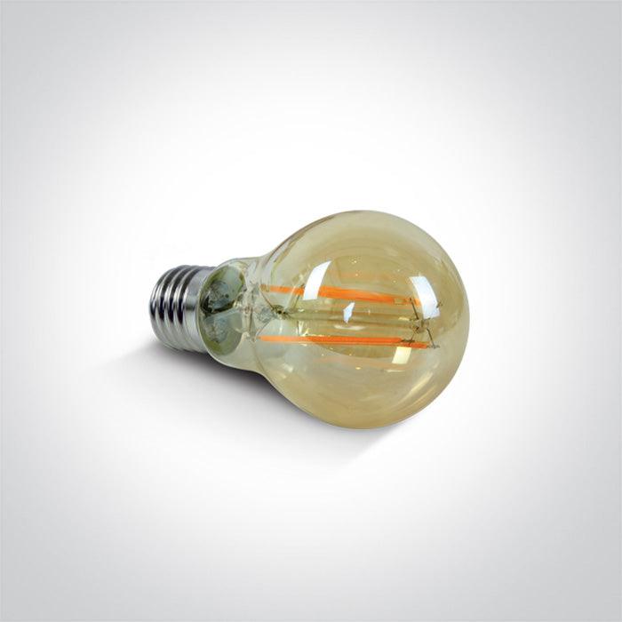 9G03RAD/A/E RETRO LED 6,5W AMBER E27 230V DIMMABLE - One Light shop