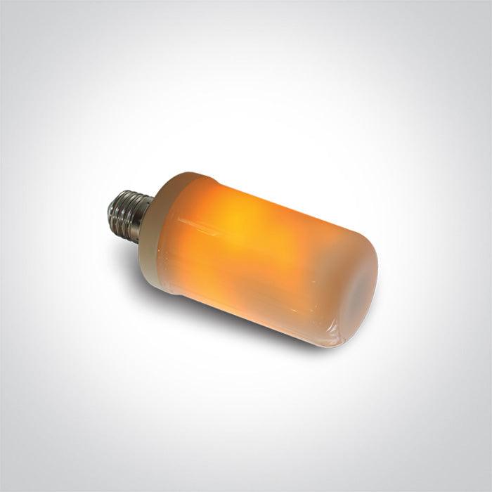 9G06F/E LED FLICKERING FLAME 6W E27 100-240V - One Light shop